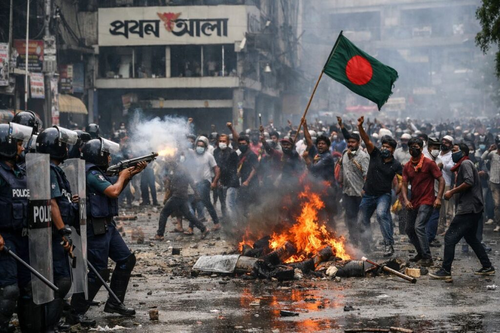 Nationwide Unrest Erupts in Bangladesh Following Death of Student Leader Sharif Osman Hadi