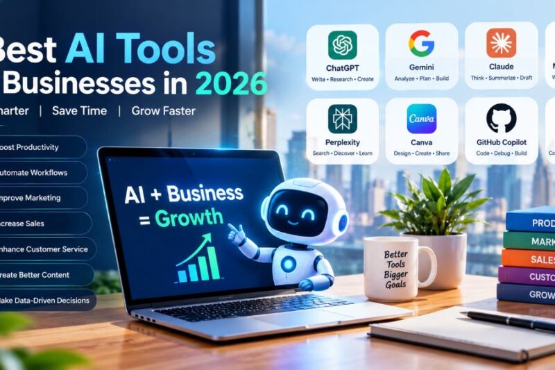 Best AI Tools for Businesses in 2026: Top AI Business Tools for Growth