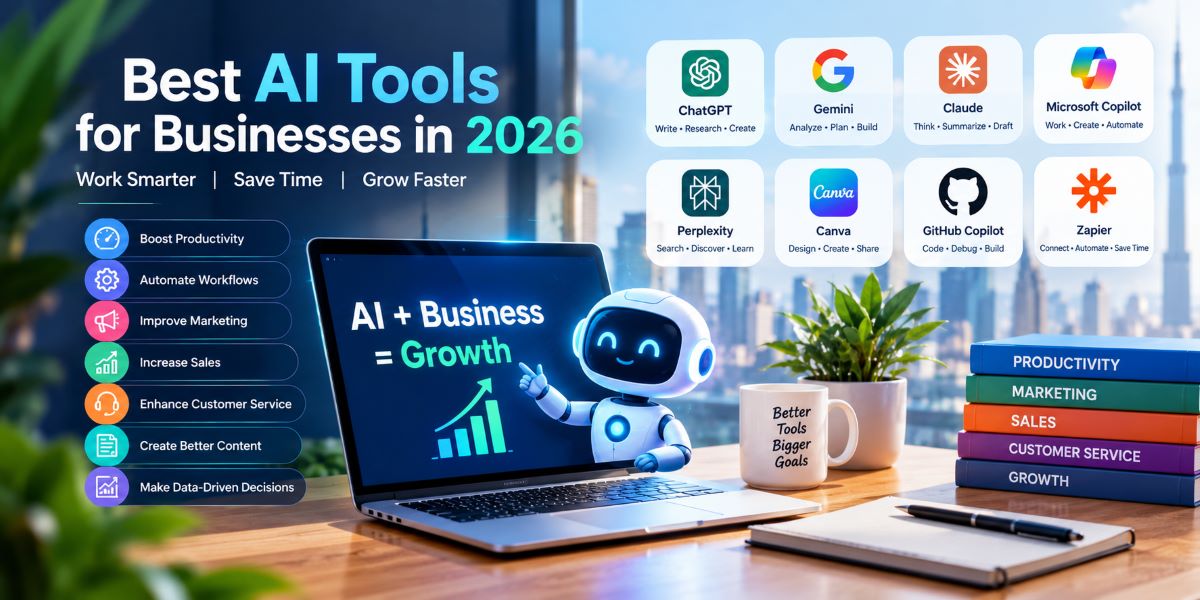 Best AI Tools for Businesses in 2026: Top AI Business
