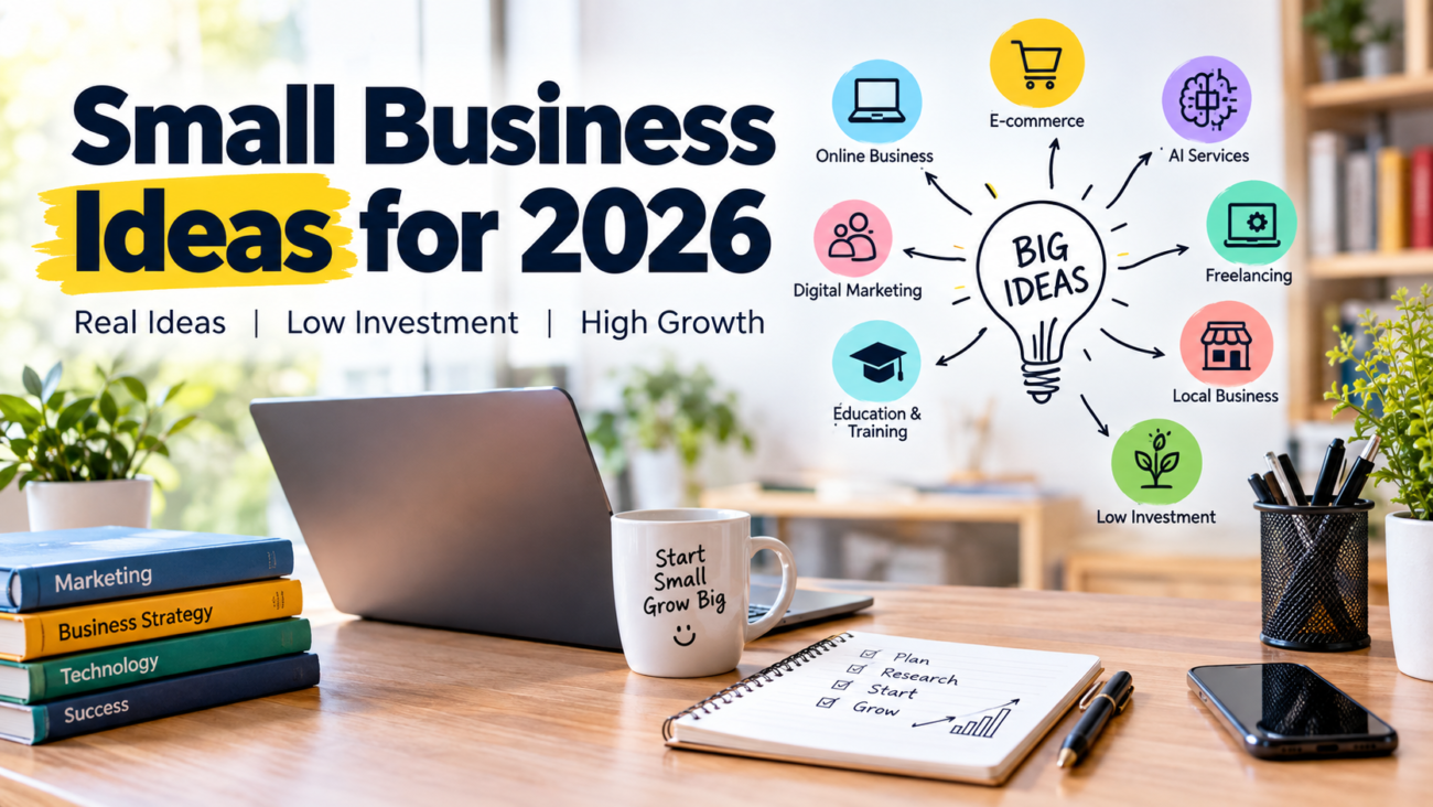 Small Business Ideas for 2026