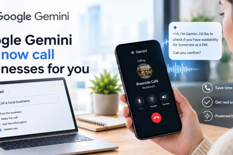 Google Gemini can now call businesses for you