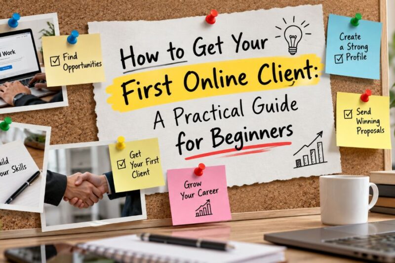 How to Get Your First Online Client: A Practical Guide for Beginners