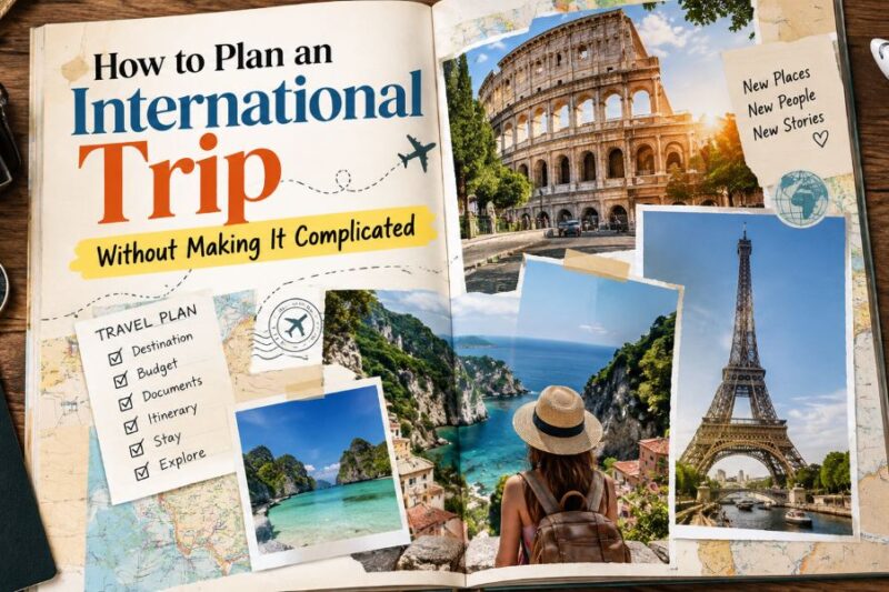 How to Plan an International Trip Without Making It Complicated