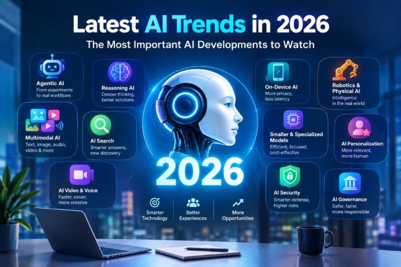 Latest AI Trends in 2026: The Most Important AI Developments to Watch