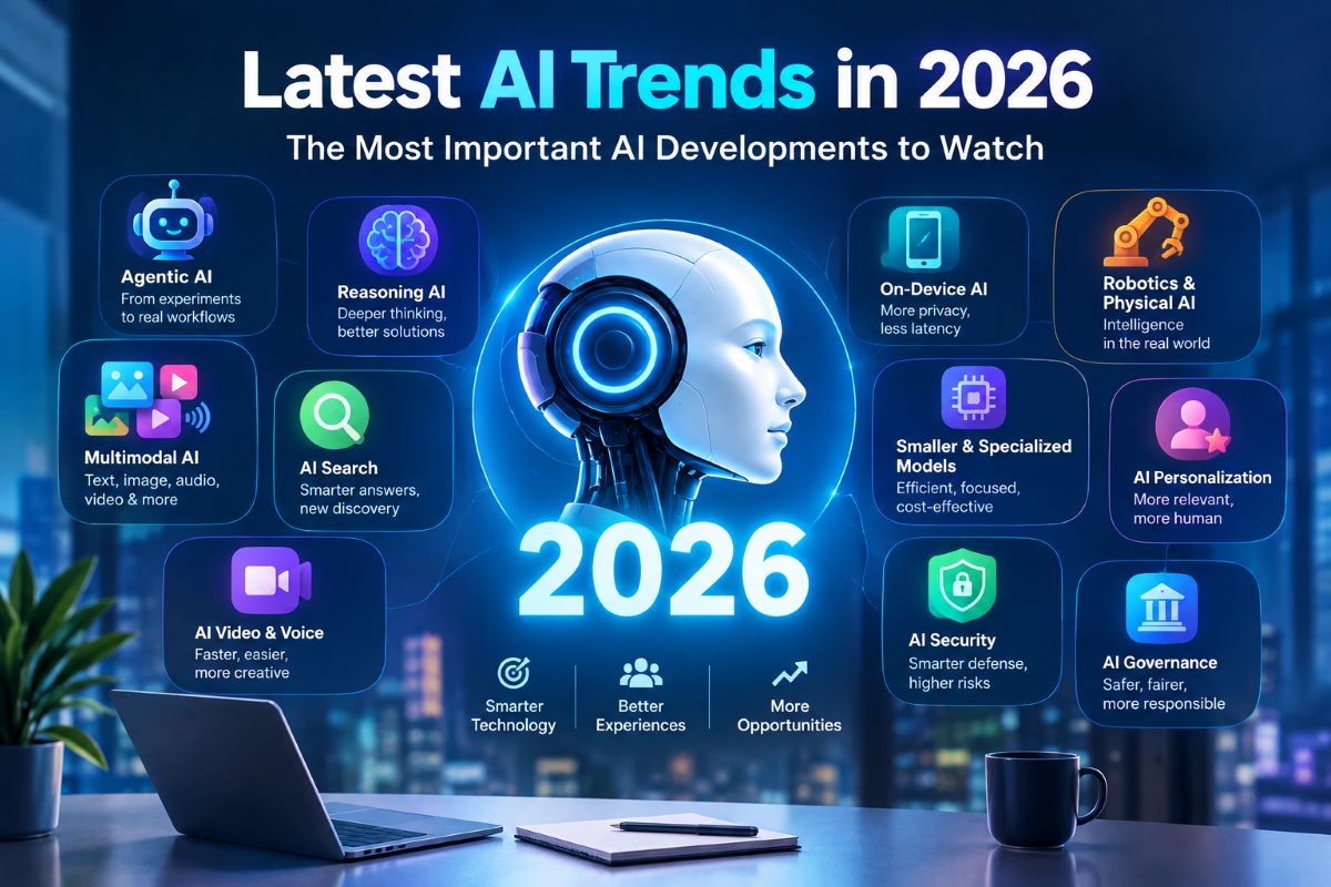 Latest AI Trends in 2026: The Most Important AI Developments