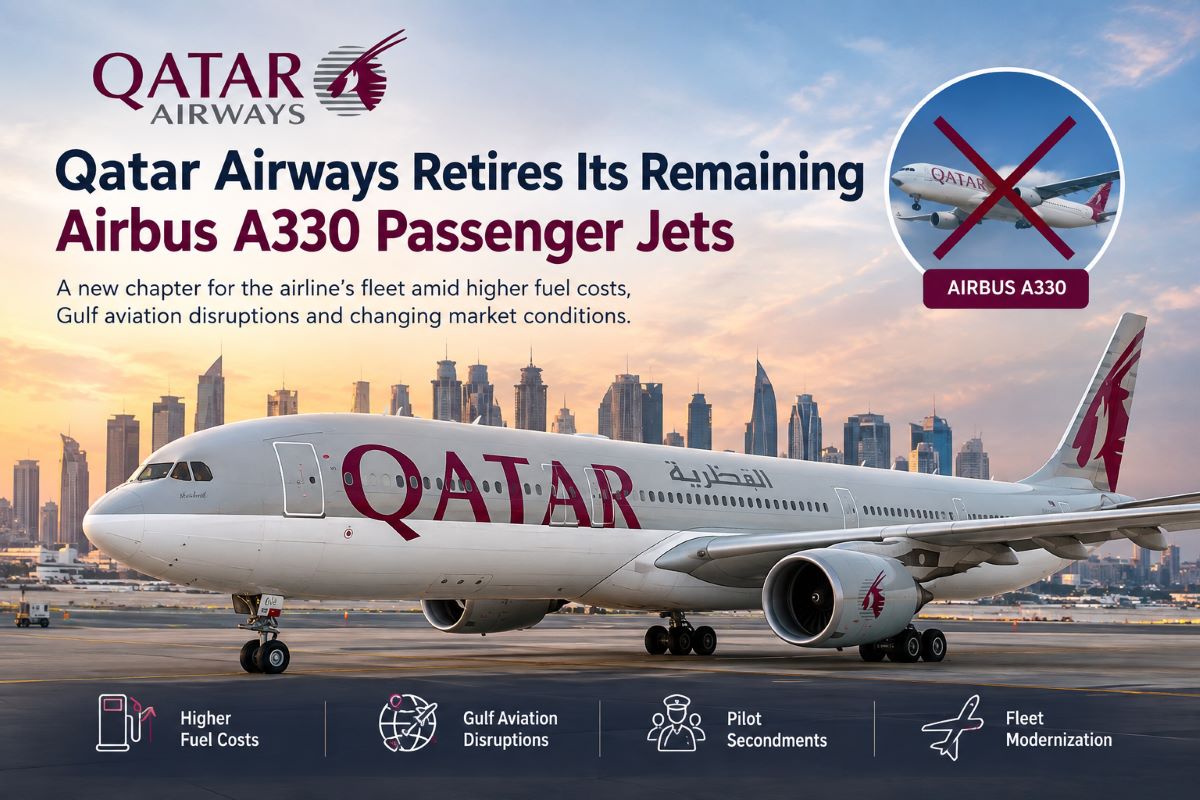 Qatar Airways Retires Its Remaining Airbus A330 Jets