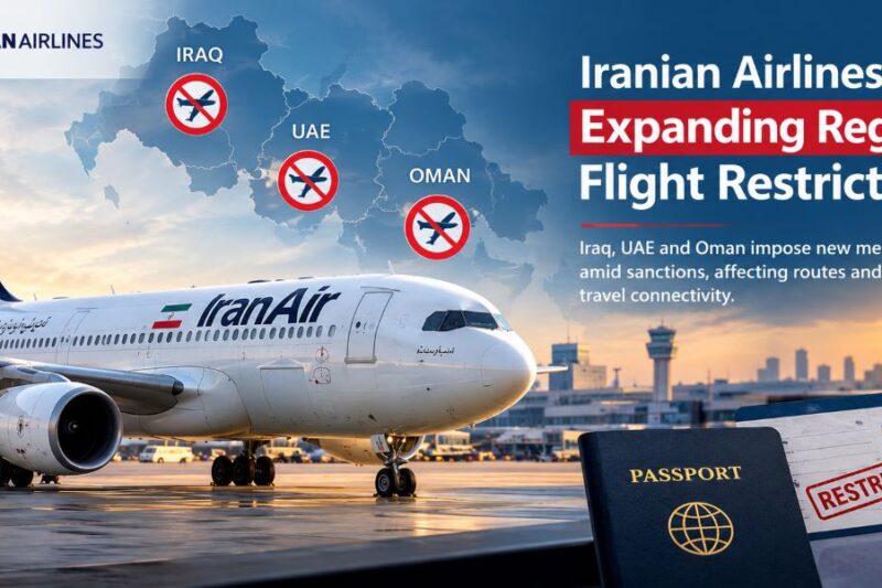 🇮🇷 Iranian Airlines Face Expanding Regional Flight Restrictions