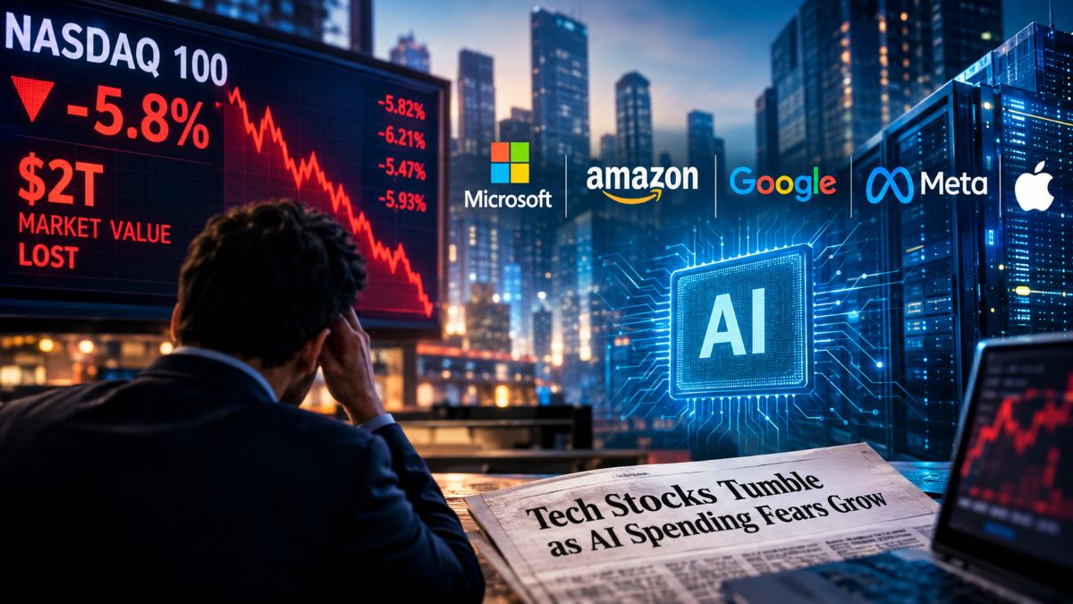 $2 Trillion Tech Stock Sell-Off: AI Spending Fears Shake Markets