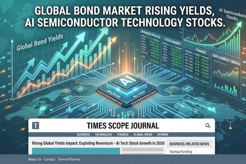 Global Bond Yields Rise as Strong Micron Results Highlight Surging AI Demand