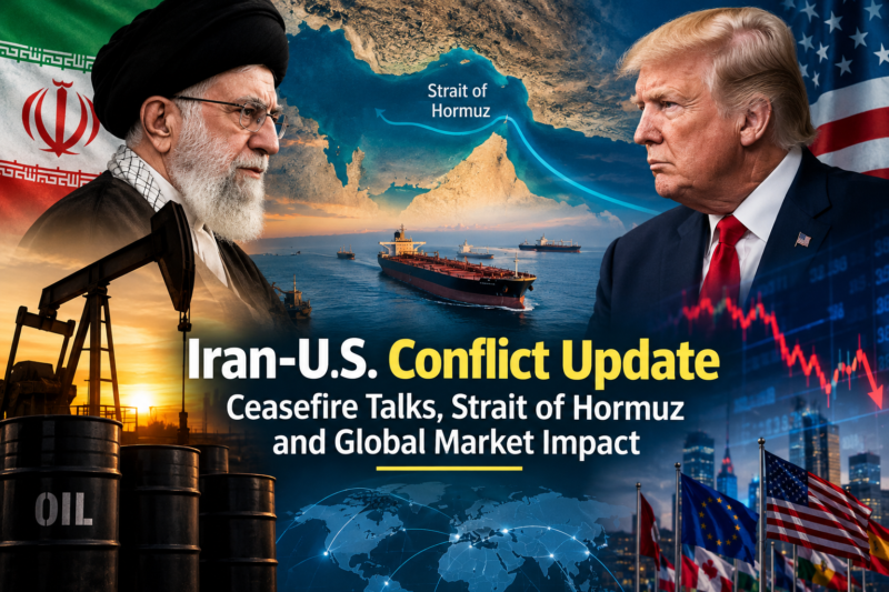 Iran-U.S. Conflict Update: Ceasefire Talks, Strait of Hormuz and Global Market Impact