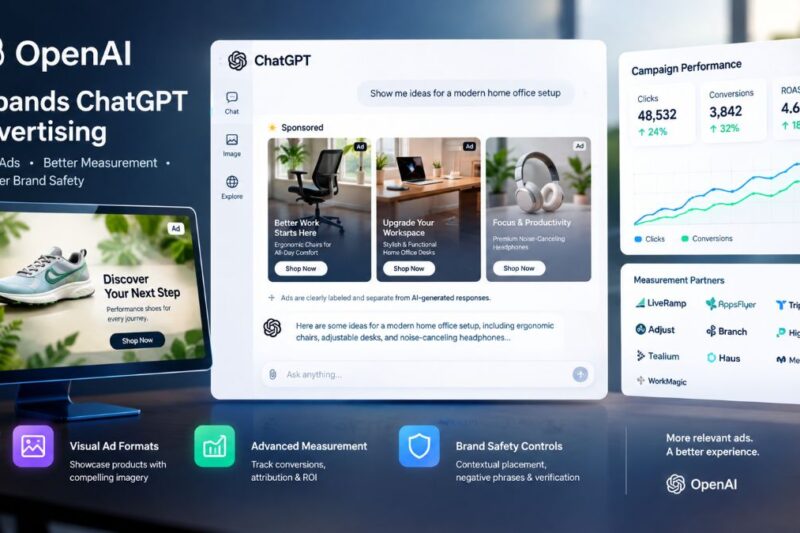 OpenAI Expands ChatGPT Advertising With Visual Ads and Advanced Brand Safety Tools