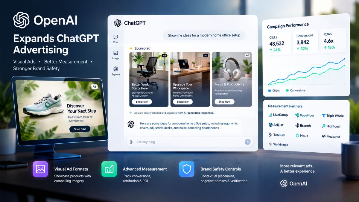 OpenAI Expands ChatGPT Advertising With Visual Ads and Advanced Brand Safety Tools