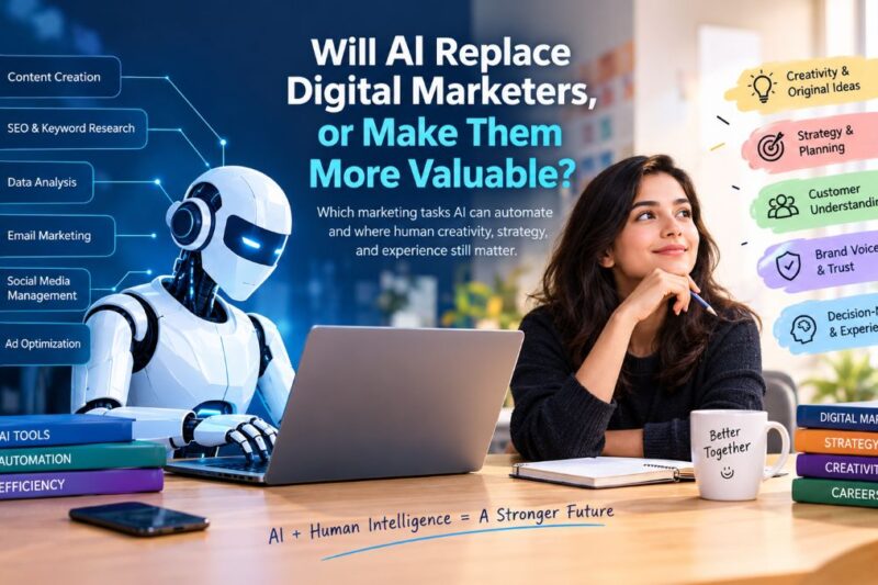 Will AI Replace Digital Marketers, or Make Them More Valuable?