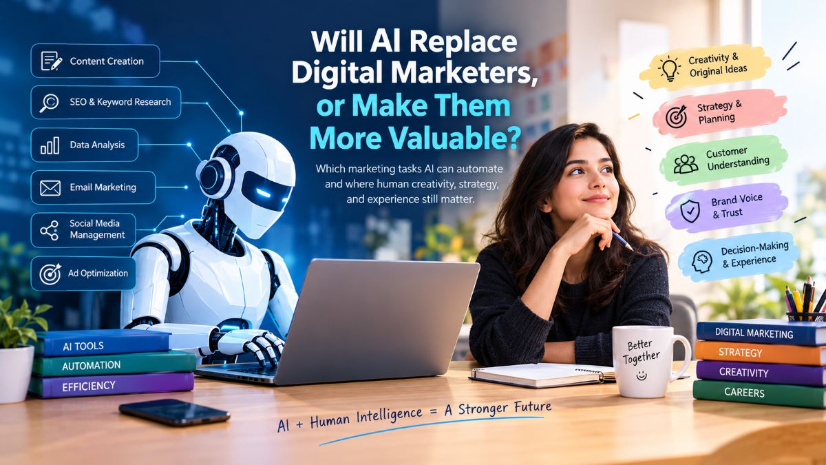 Will AI Replace Digital Marketers, or Make Them More Valuable?